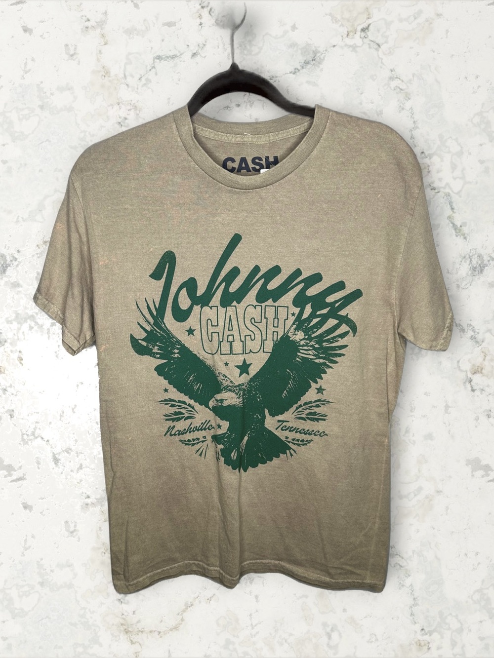 NWT Johnny Cash Band Music Eagle Tee